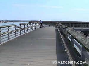 lazaretto park pier near tybee island